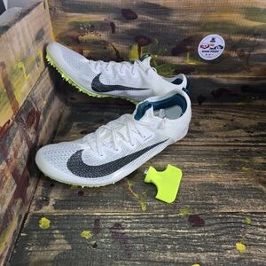 Nike‎ Zoom Superfly Elite 2 Track Shoes Mens Size 9 White Spruce FZ9662-100
